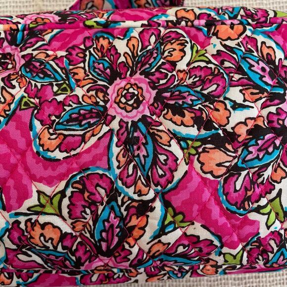 Vera Bradley, New with Tags, Blush and Brush Makeup Case Bag in Sunburst Floral - Picture 8 of 9